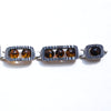 harjo amber bead bracelet catch side