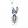 blue-chalcedony-fishbones-silver-pendant-front