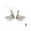 gently curving fin earrings-silver-stule 3