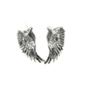 wing-earrings-silver-antique-finish-front