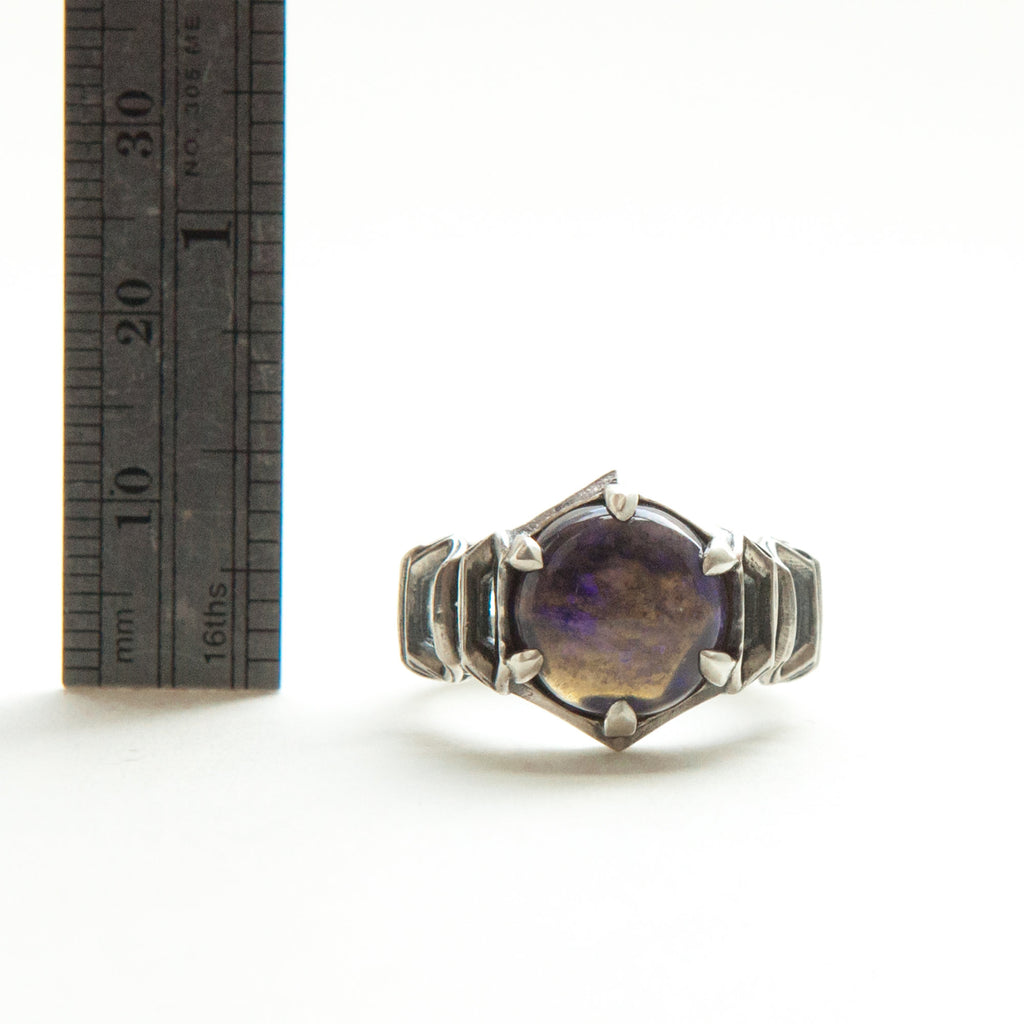 opal-japan-sea-silver-ring-measure