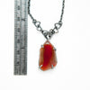 red-agate-blackened-silver-necklace-measure