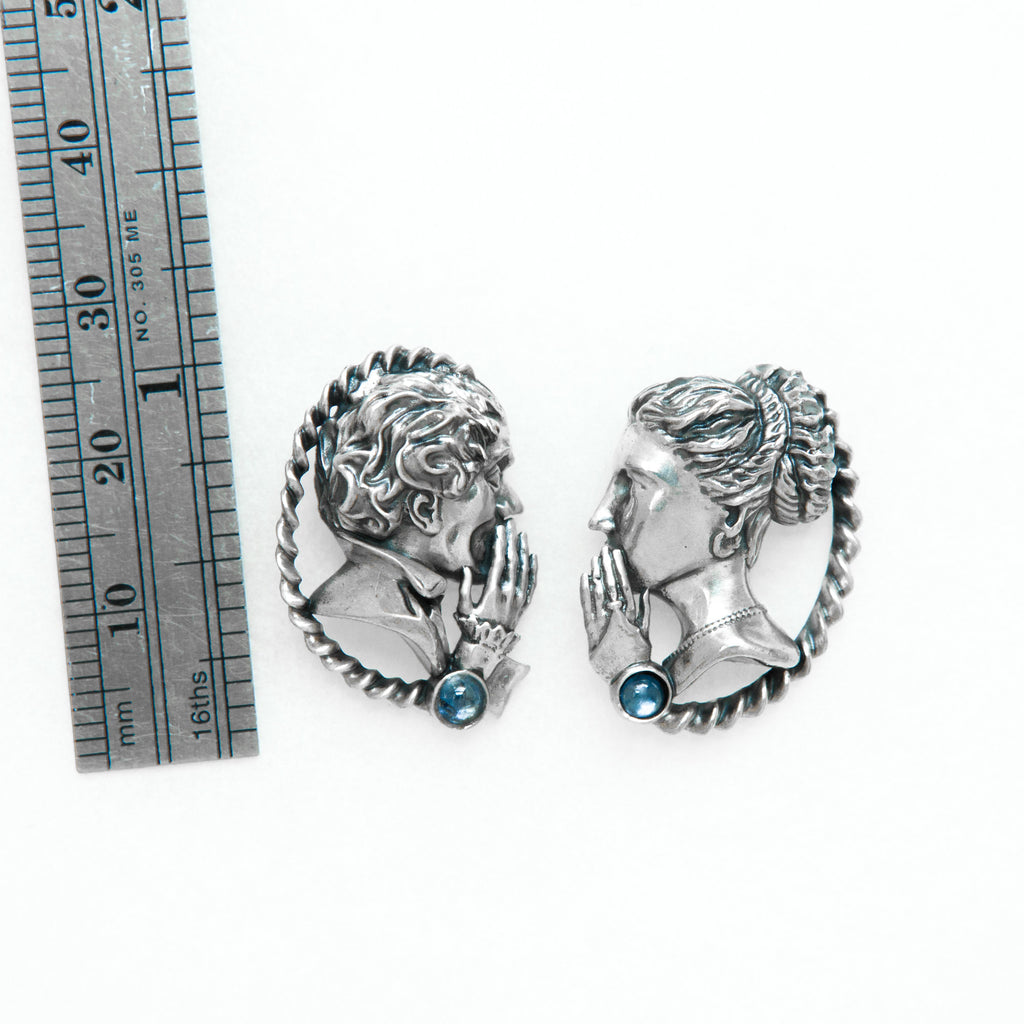 Whisper- silver-sapphire-earrings-measure